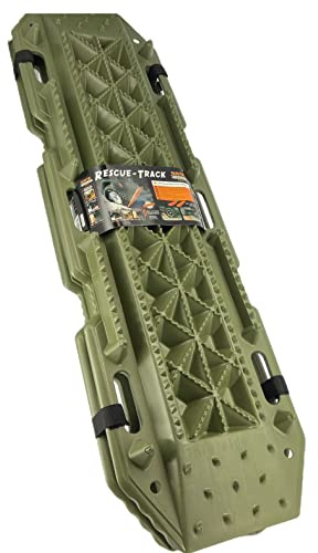 S SUMEX 4 x 4 ATV Sand Räddningsplattor för sand snölera 2 st militärgrön