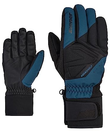 Ziener Herren GATIS Ski-Handschuhe/Wintersport | wasserdicht atmungsaktiv, hale navy, 11