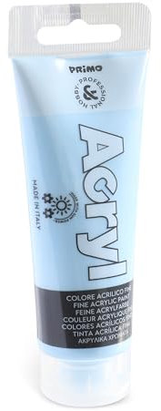 PRIMO Hobby & Professional Professional Fine Acrylic Paints + 14 Years, 75 ml Tube with Opaque Finish Colour, Permanent Acrylic Paint for Painting and Decorating, Decoupage and Creative Hobbies