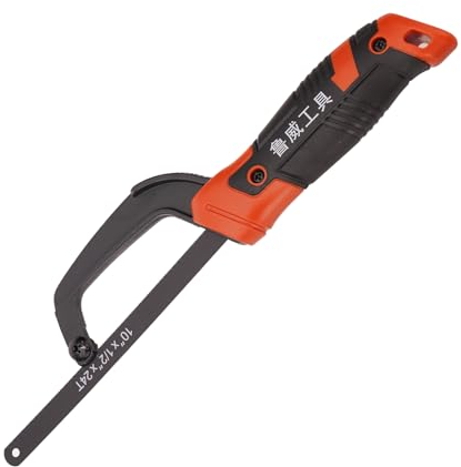 COSSIKA Sierra para metales Sierra para metales Sierra para metales manual con marco de aluminio Cortador flexible Adecuado para sierras para metales para madera y metal Carpintería