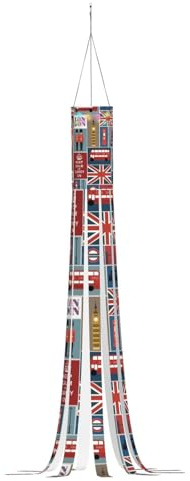 England Symbols Print Halloween Series Windsock Exceptional Outdoor Ghost Decor Halloween Thanksgiving