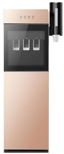 Dispenser d'acqua da pavimento con portabicchieri, 3 impostazioni di temperatura (caldo, freddo, temperatura ambiente), ideale per ufficio e casa
