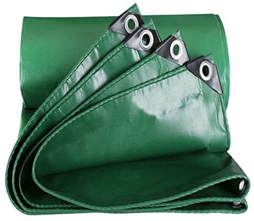 Telo telone verde impermeabile resistente, 3 m x 3 m, copertura pieghevole antipioggia, telo durevole per campeggio, personalizzato (3 x 4 m)