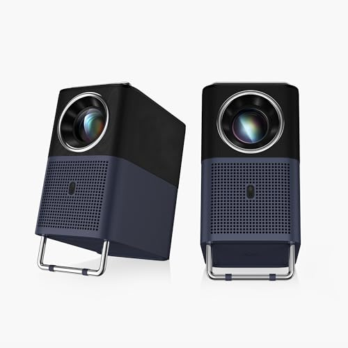 TCL A1s GTV Projecteur 600 lumens ISO 1080P Portable Projecteur Licence Netflix Wi-FI et Bluetooth Durée de Vie de 30 000 Heures Mise au Point Automatique