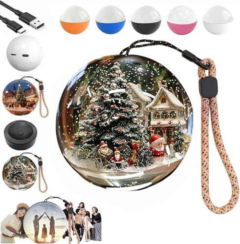 Lumiorb Wifi Crystal Ball 3d Video & Photo Memory Sphere,dreamsphere kugel zum einschlafen,memory Orb Video Kugel Lamp,2.7InchCrystal Video Sphere Player,personalisiertes Video-Kristallkugel-Geschenk