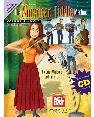 The American Fiddle Method for Viola, Volume 1. Für Bratsche
