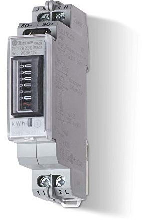 Finder 7E1382300010PAS Compteur d'énergie MID modulaire 5 A 230 Vac Classe 1/b