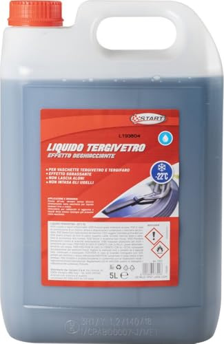 Start Liquido tergivetro Effetto deghiacciante -22°C 5L