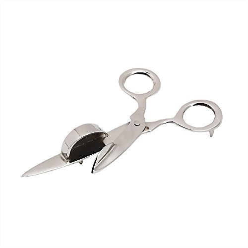 NKlaus Dochtschere kerzenschere dochtschere, für Kerzen, Messing, 1 Stück | Länge: 15cm; 15cm; kerzendocht schere; lichtputzschere