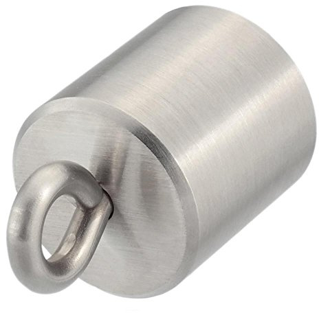 'kanirope® Corda End tappo con anelloAcciaio Inox per 30 mm corrimano scale di corda corda corda di sicurezza