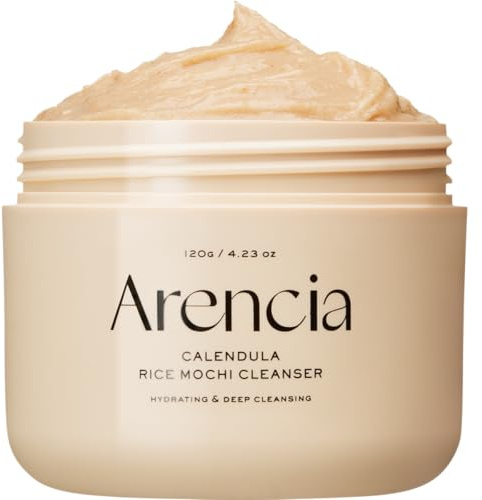 Arencia Fresh Calendula & Mochi Rice Cleaner - fuktgivande, glans och djuprengöring (120 g)