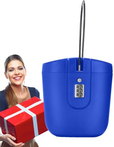 Coffre-fort portable anti-vol avec cadenas à chiffres pour la plage, le camping, le sport, les voyages, le shopping | Coffre-fort portable étanche avec code à combinaison, Étui de sécurité 2 L