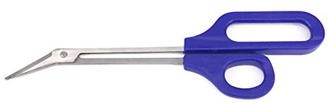 Kadagg Ciseaux à Ongles à Long Manche et pour Ongles épais pour Personnes âgées, Hommes et Femmes, Ciseaux à cuticules ergonomiques, tête 2Cr13, Manche en polypropylène