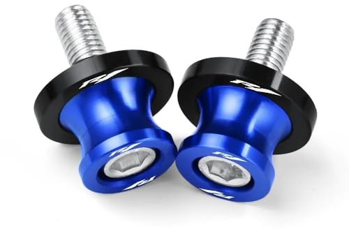 NIRTUIPLM Eje Basculante Moto Tornillos para Soporte Trasero De Bobinas De Basculante De Motocicleta M6 para Y&ama&ha YZF R1 1999-2018 2003 2004 2005 2006 2007 2008 2009 2010(56)