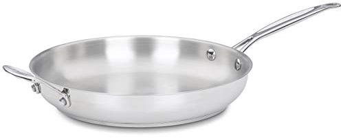 Cuisinart Stainless Steel 12-Inch Nonstick Skillet