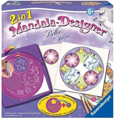 Ravensburger 29880 - Bella Sara - Mandala-Designer® 2 in 1
