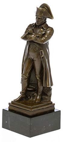aubaho Escultura de Bronce - Napoleón con catalejo - Estilo Antiguo - 31 cm
