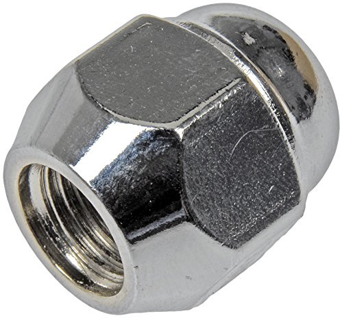 Dorman 611-317 Wheel Nut M12-1.25 Acorn - 21 mm Hex, 25.8 mm Length Compatible with Select Infiniti / Nissan / Suzuki Models, 10 Pack