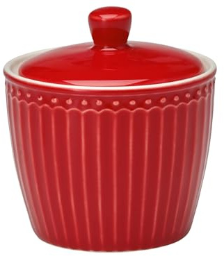 GreenGate Sugar Pot Alice red