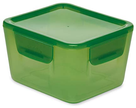 Aladdin Easy-Keep Lunch Box 1.2L Grün – Auslaufsicherer Klappdeckel - Schnappscharnier - BPA-Frei - mikrowellen- und Spülmaschinenfest