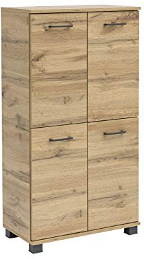 Schildmeyer Highboard 144971 Nora, Eiche Landhaus Dekor