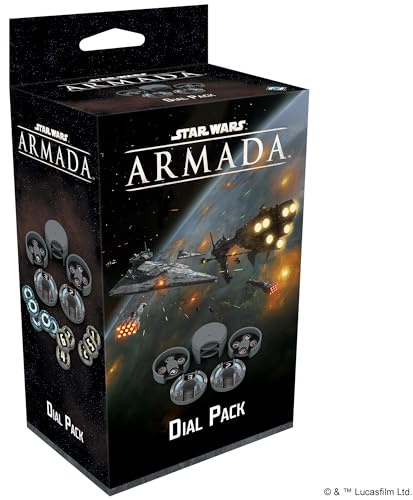 Fantasy Flight Games , Star Wars Armada: Accessories: Dial Pack, Miniature Game, 2 Players, Ages 14+, 120 Minutes Playing Time