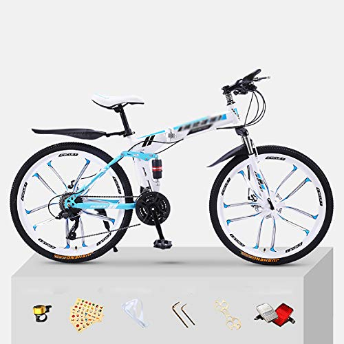 Faltrad innerhalb von 15 Sekunden,Adultmountainbike Faltrad Faltrad 21 24 27 30 Gang Outdoorrad Für 20 24 26 Zoll Herren Damenrad