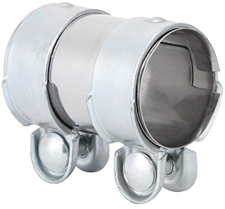 BOROCO Auspuffrohrschelle, Auspuffrohradapter, Universal 55 x 95 mm Auspuffrohrschellenverbinder Kupplung 357253141A Ersatz