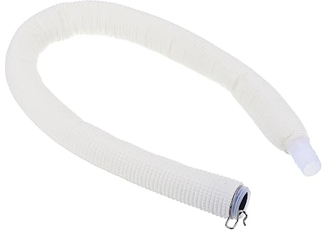 PATIKIL 2 Pies Drenaje Manguera, Flexible Aire Acondicionado Agua Tubería PVC Aislado Universal Tubo para AC HVAC Interior Interna Unidad