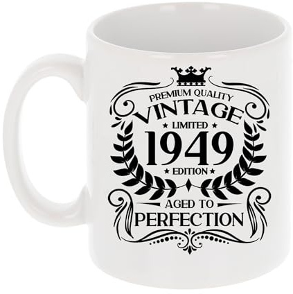 Always Looking Good Regalo de cumpleaños número 76 para hombres, diseño vintage de 1949 envejecido a la perfección, regalo para los amantes del café, taza de té, regalo para niños de 76 años, taza de