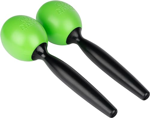 NINO Percussion Molded ABS Maracas - Grass Green