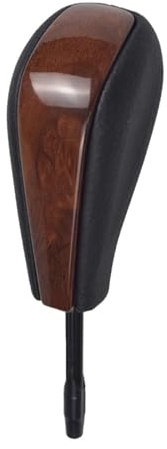Schaltsack Für E39 E46 E53 E60 E61 E63 E64 E83 E81 E82 E87 E90 E91 E92 E93 Auto-Schaltknauf Automatischer Auto-Schalthebelkopf Schaltknauf Abdeckung(Wood Grain-Short)