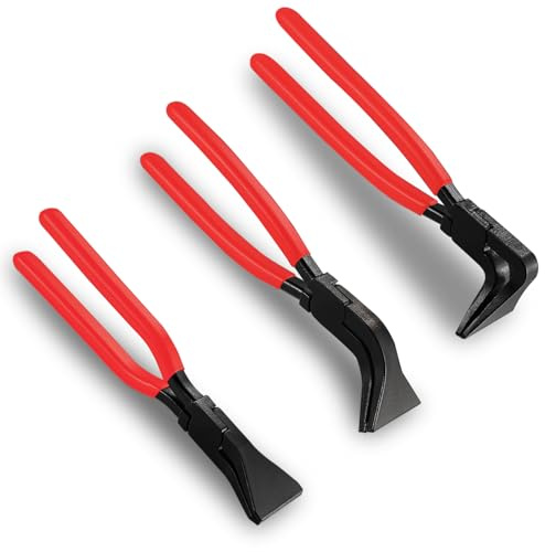 3 alicates plegables pequeños, 0°, 45°, 90°, alicates de doblado de chapa, ancho de mandíbula, 22 mm, mini soldadoras manuales para doblar y aplanar chapa de metal