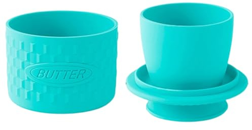 Beurrier | Récipient Lavable Au Lave-Vaisselle Et Sécuritaire Au Congélateur - Pot À Beurre En Terre Cuite - Pour Pâtissiers Cuisiniers À Domicile Intérieur Cadeau De Maison Pâques Noël