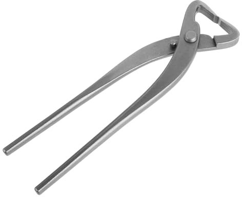 Abaodam Attrezzi per Bonsai Professionali in Acciaio al Carbonio, Cesoie da Potatura Angolate e Spaccarami, Strumenti Manuali per Modellatura e Cura Bonsai, Forniture per Giardinaggio