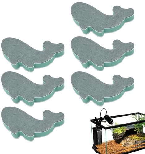 Pulitore per acquario, lavabile, divertente, kit di spazzole per la pulizia 'acquario, per casa, ufficio, bagno, utensili, armadietti, finestre, specchi, angoli in vetro