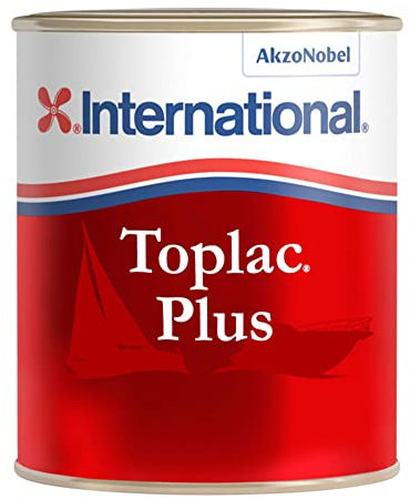 International Toplac Plus Boat Paint 750ml: Mauritius Blue 018