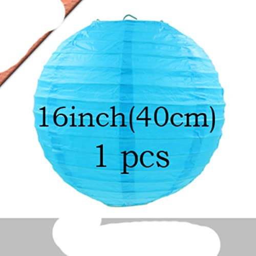 1 STÜCKE 16 Zoll große runde Papierlaterne Hochzeit und Party Hausgartendekorationen China Lampion 40cm