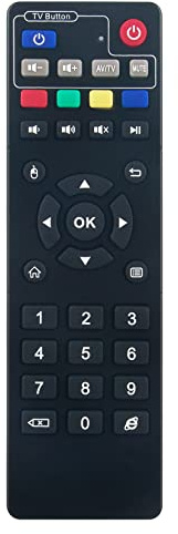 Allimity Learning Replaced Remote Control Fit for EVPAD Set Top Box IPTV Smart TV Box