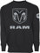 JH Design Group Dodge RAM Cummins Herren Pullover Rundhalsausschnitt Sweatshirt, Schwarz, Medium