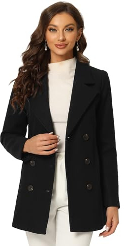 Allegra K Women's Sailor Jacket