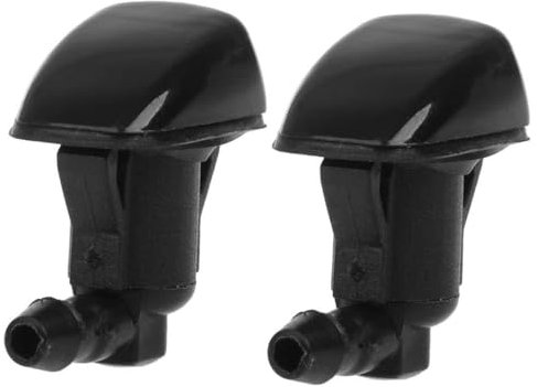 Ranuw 2 boquillas de aspersor duraderas para parabrisas de automóvil, accesorios para pantalla de cubo de lavado de coche 2007 2008 2009 2010 2011
