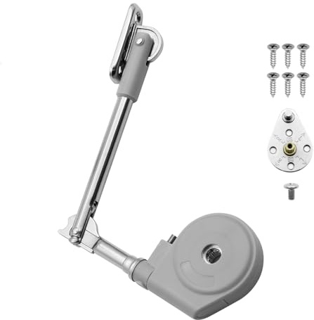 Scharniere mit Absenkautomatik, 105 Grad offen, für Brust, Spielzeugkiste, sanft schließend (1Pack)