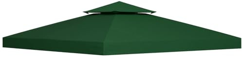 CSSHNL Pavillon Ersatzdach Pavillon-Überdachung, Ersatzabdeckung, Ersatzteil, Dunkelgrün