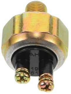 Hemobllo Interruptor de Luz de Freno Hidráulico para Camión de Montacargas Compatible con Vehículos Agrícolas y Multiusos Instalación