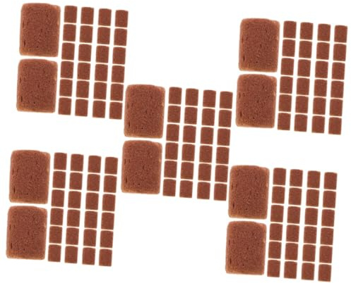 KONTONTY Bloques De Sin Suelo Base Nutritiva para Plántulas con Alta Retención De Agua Y Permeabilidad para Semillas Y Jardinería Material Transpirable para 100 Piezas*5