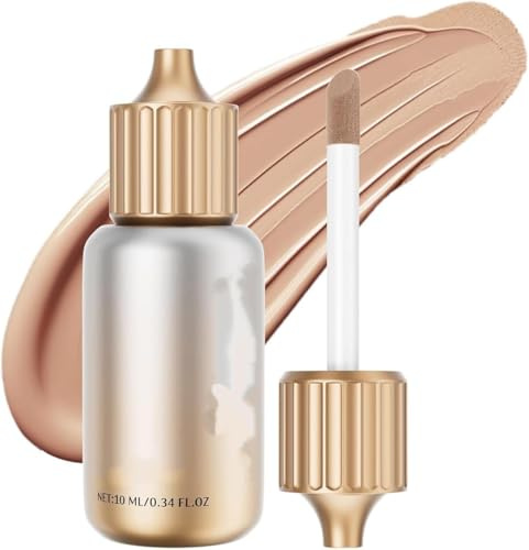 Little Milk Bottle Concealer, Abdeckstift mit hoher Deckkraft, langanhaltend, wasserfest, deckt Unreinheiten und Augenringe ab, deckt Gesichtsunreinheiten ab