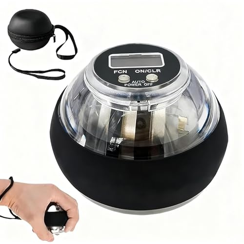 Potenza da polso Gyro Ball, palla da trainer da polso, addestratore di polso giroscopico auto-avviamento per le braccia, auto-avviarsi colorato