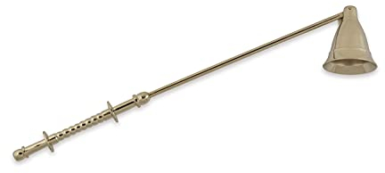 Riffelmacher 11998 - Kerzenlöscher aus Metall, Länge 25 cm, Silber, 1 Stück, für Advent, Weihnachten oder den Alltag