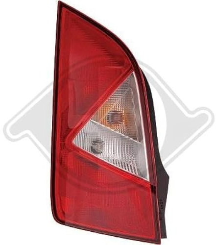 Diederichs 7451091 Rückleuchte Links, Rot